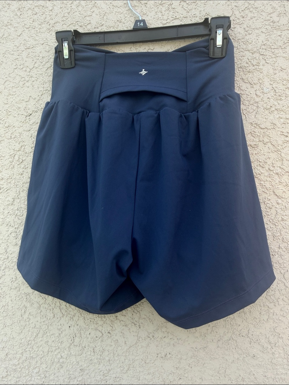 HALARA Navy Athletic Skirt-Shorts Set with High Waist - Picture 3 of 9